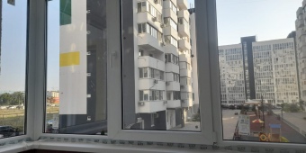 Холодное Г образное остекление